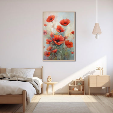 Poppy Canvas Wall Art